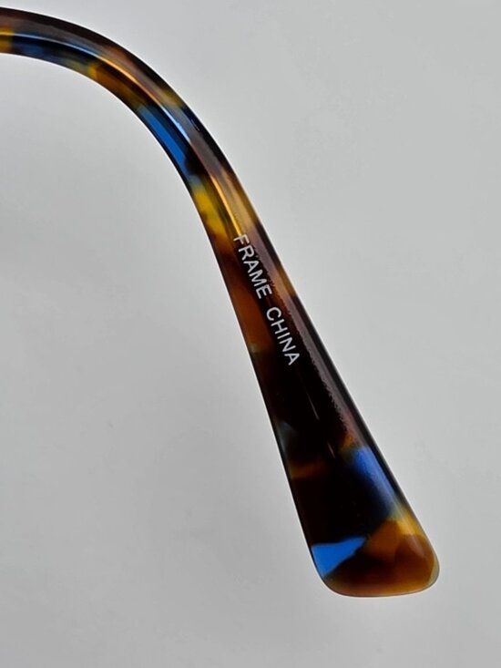 Marchon NYC M-5502 415 Blue Tortoise Eyeglasses Frame w/ Flexhinge 54-16-140 main image 10